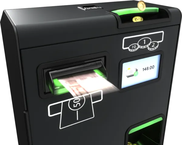 CashGuard UNI cajón de cobro automático compacto para negocios en Tenerife